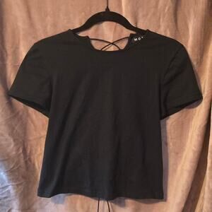 Motel Sayda Lace Back Top